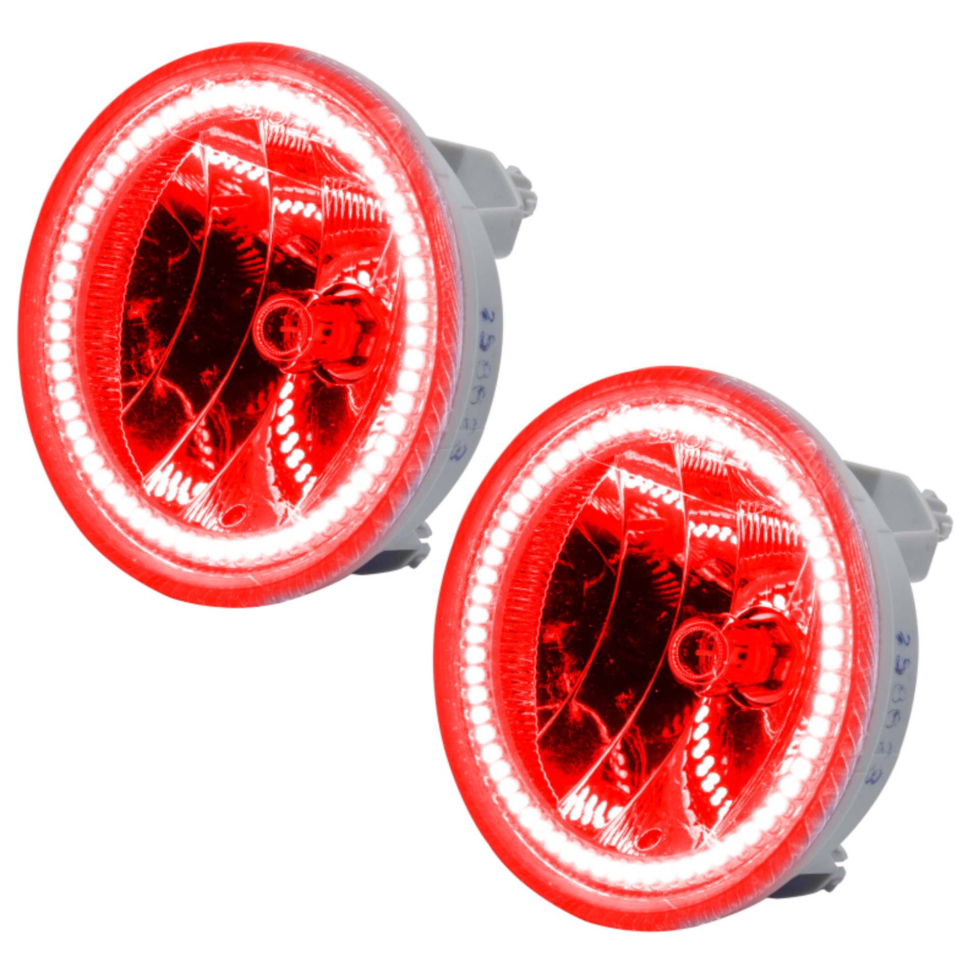Picture of Oracle Lighting 07-13 Chevrolet Avalanche Pre-Assembled LED Halo Fog Lights -Red