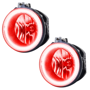 Picture of Oracle Lighting 07-09 Chrysler Aspen Pre-Assembled LED Halo Fog Lights -Red