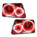 Picture of Oracle Lighting 01-11 Ford Ranger Pre-Assembled LED Halo Headlights -Red