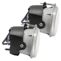 Picture of Oracle Lighting 06-10 Jeep Commander Pre-Assembled LED Halo Headlights -Blue