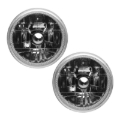 Picture of Oracle Lighting 97-06 Jeep Wrangler TJ Pre-Assembled LED Halo Headlights -Red