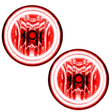 Picture of Oracle Lighting 07-13 Toyota Tundra Pre-Assembled LED Halo Fog Lights -Red