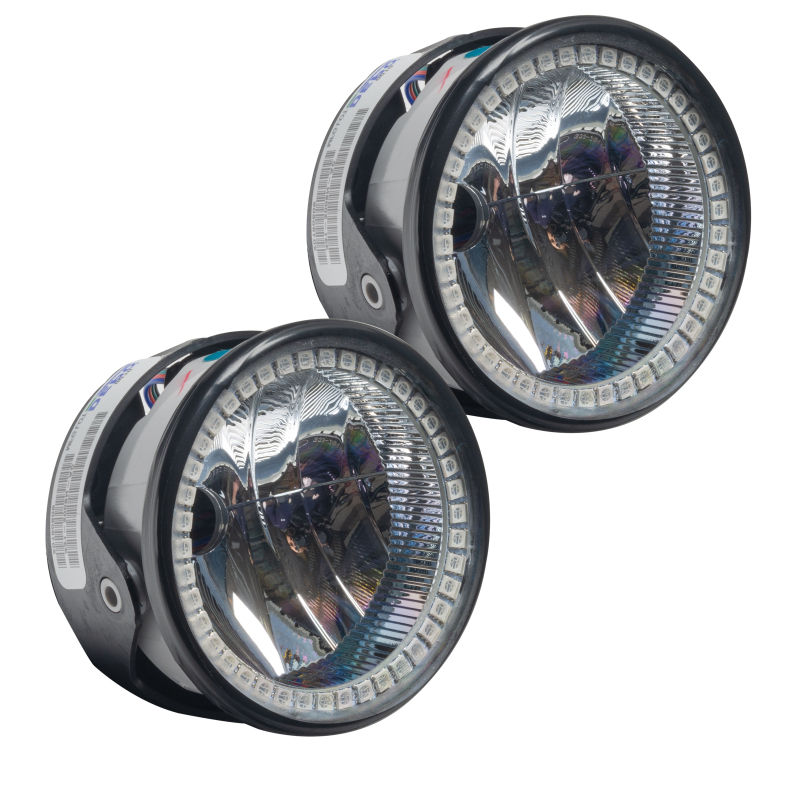 Picture of Oracle Lighting 03-04 Lincoln Navigator Pre-Assembled LED Halo Fog Lights -Blue