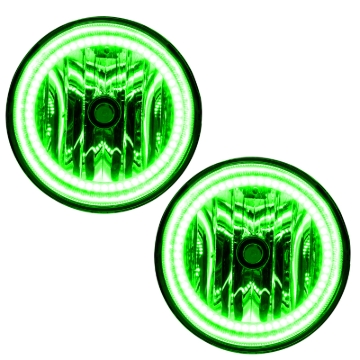Picture of Oracle Lighting 08-16 Toyota Sequoia Pre-Assembled LED Halo Fog Lights -Green
