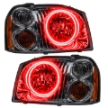 Picture of Oracle Lighting 01-04 Nissan Frontier Pre-Assembled LED Halo Headlights -Red