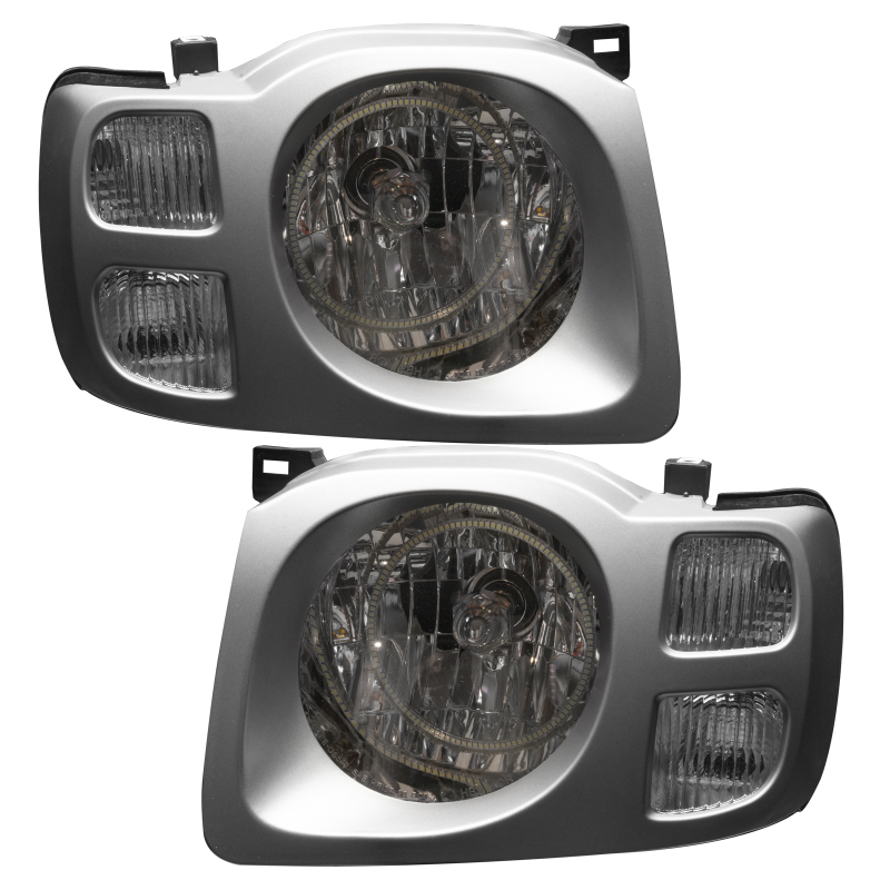 Picture of Oracle Lighting 02-04 Nissan Xterra SE Pre-Assembled LED Halo Headlights -Red