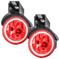 Picture of Oracle Lighting 97-00 Dodge Durango Pre-Assembled LED Halo Fog Lights -Red