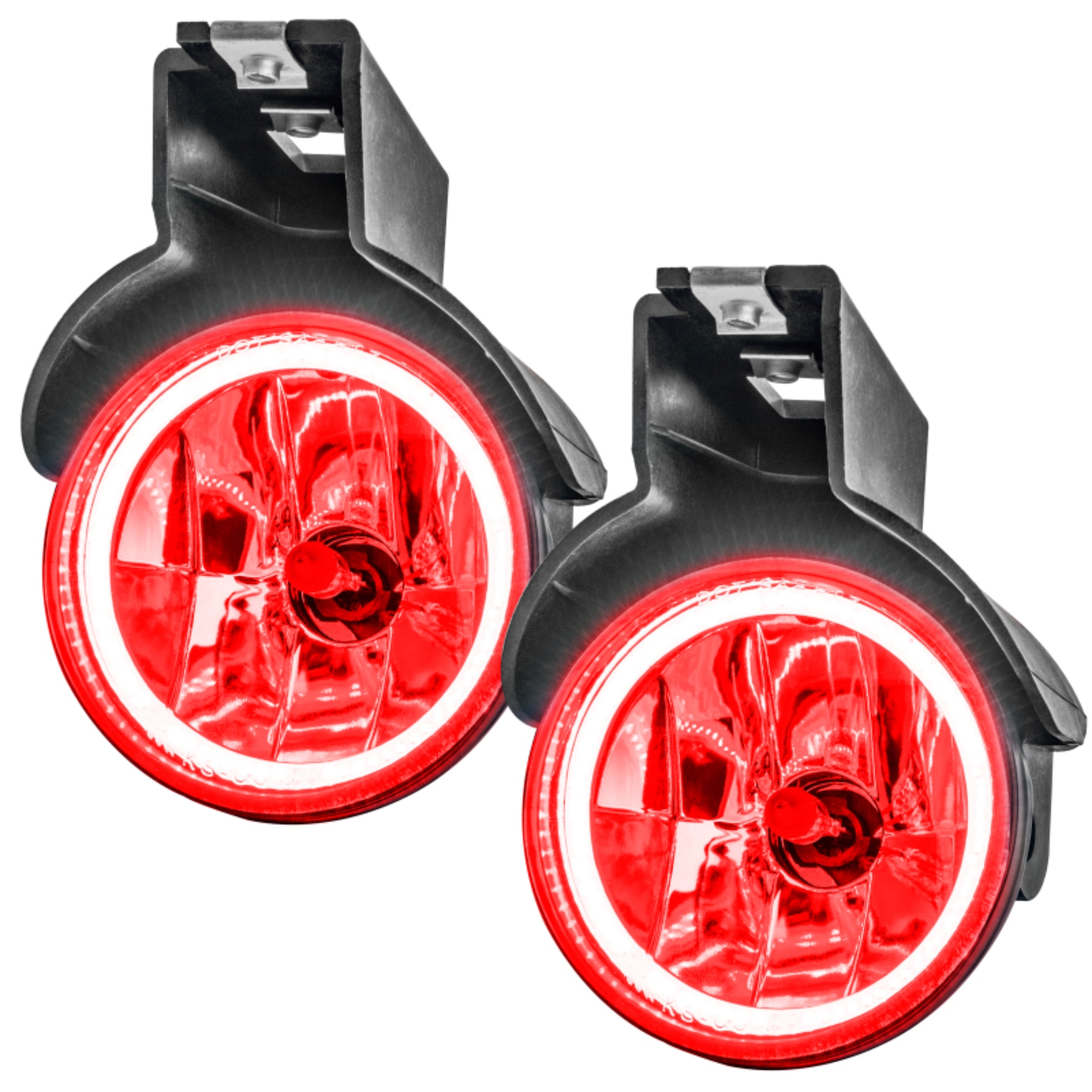 Picture of Oracle Lighting 97-00 Dodge Durango Pre-Assembled LED Halo Fog Lights -Red