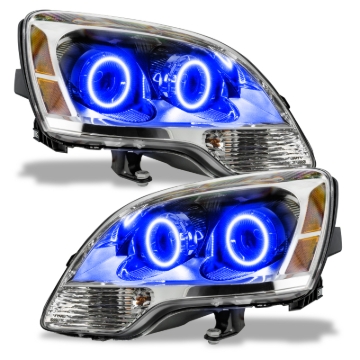 Picture of Oracle Lighting 08-12 GMC Acadia Non-HID Pre-Assembled LED Halo Headlights -Blue