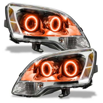 Picture of Oracle Lighting 08-12 GMC Acadia Non-HID Pre-Assembled LED Halo Headlights -Amber