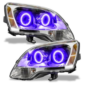 Picture of Oracle Lighting 08-12 GMC Acadia Non-HID Pre-Assembled LED Halo Headlights-UV/Purple