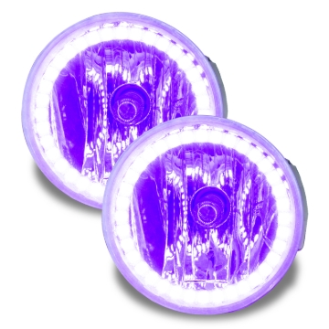 Picture of Oracle Lighting 08 Ford Explorer Sport Trac PreAssembled LED Halo Fog Lights UV/Purple