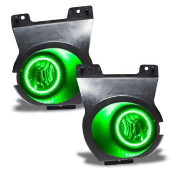 Picture of Oracle Lighting 11-14 Ford F-150 Pre-Assembled LED Halo Fog Lights -Green