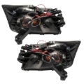 Picture of Oracle Lighting 08-15 Nissan Armada Pre-Assembled LED Halo Headlights -Red
