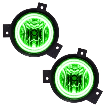 Picture of Oracle Lighting 01-03 Ford Ranger Pre-Assembled LED Halo Fog Lights -Green