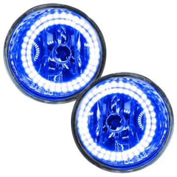 Picture of Oracle Lighting 04-15 Nissan Titan Pre-Assembled LED Halo Fog Lights -Blue