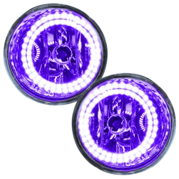 Picture of Oracle Lighting 04-07 Nissan Armada Pre-Assembled LED Halo Fog Lights -UV/Purple