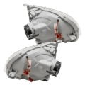 Picture of Oracle Lighting 0506 Toyota Tundra Regular/Accessible PreAssembled Halo Headlights Red