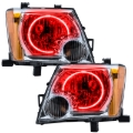 Picture of Oracle Lighting 05-14 Nissan Xterra Pre-Assembled LED Halo Headlights -Red