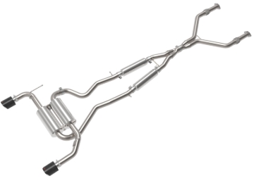 Picture of aFe 14-15 Infiniti Q50 (V37) V6 3.7L Takeda 2-1/2in SS Cat-Back Exhaust System w/ Carbon Fiber Tips