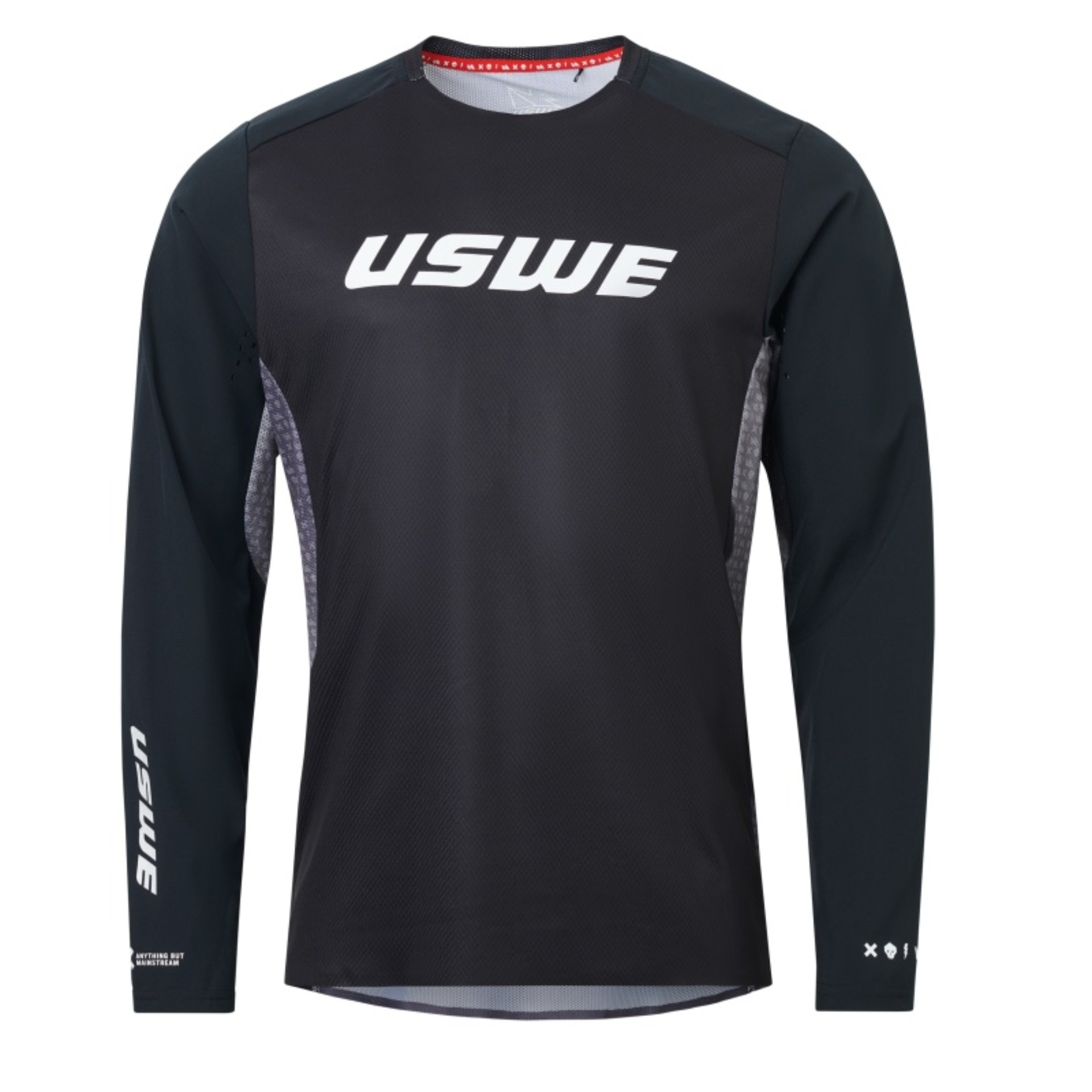 Picture of USWE Lera Off-Road Jersey Adult Black - Medium