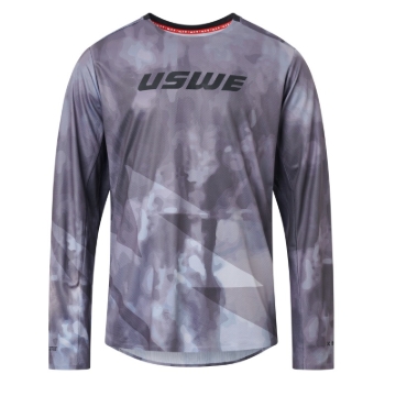Picture of USWE Rok Off-Road Air Jersey Adult Sharkskin - Medium