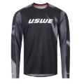 Picture of USWE Kalk Off-Road Jersey Adult Black - 2XL