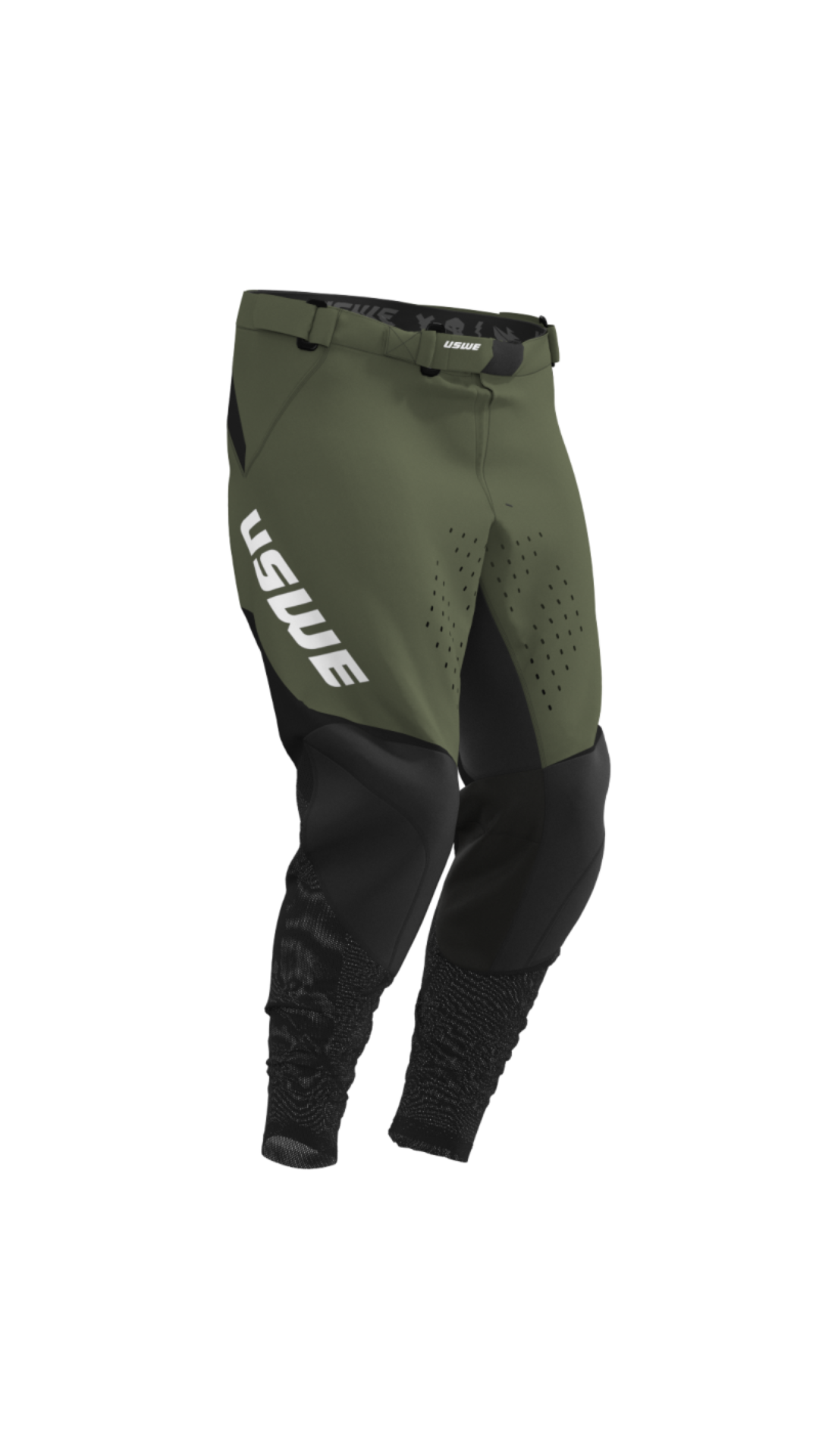 Picture of USWE Kalk Off-Road Pant Olive Green - Size 36