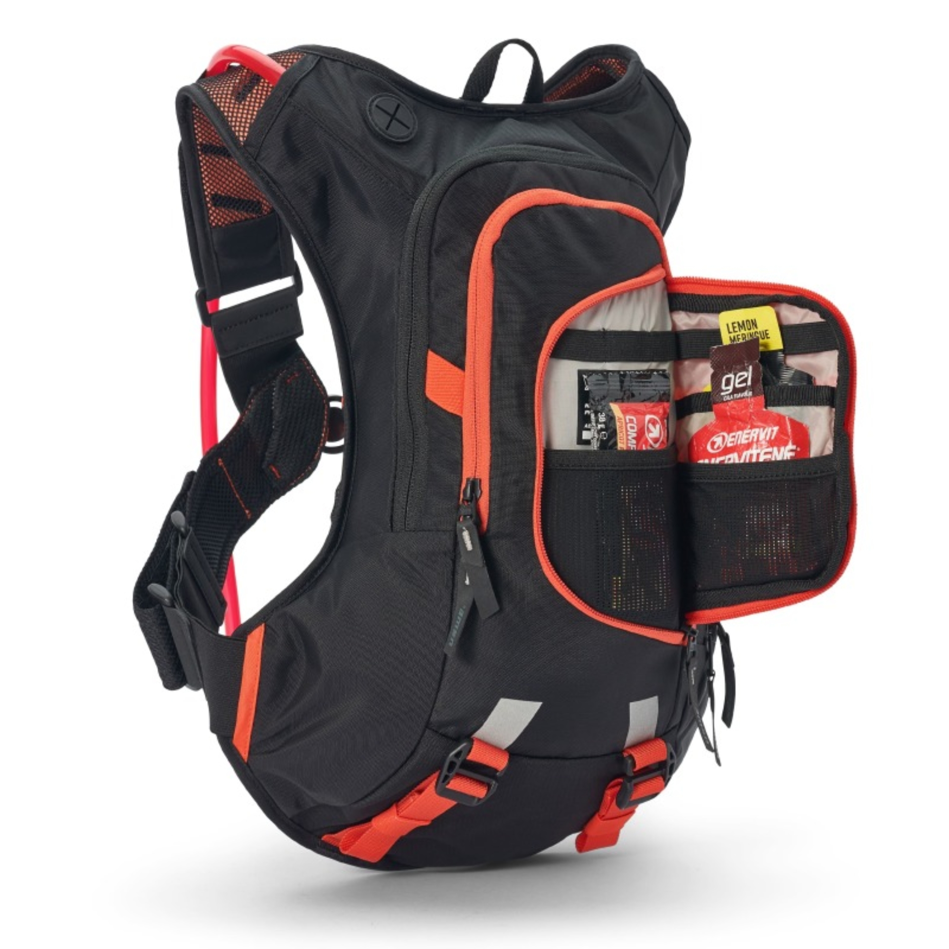 Picture of USWE Moto Hydro Hydration Pack 8L - Black/Factory Orange