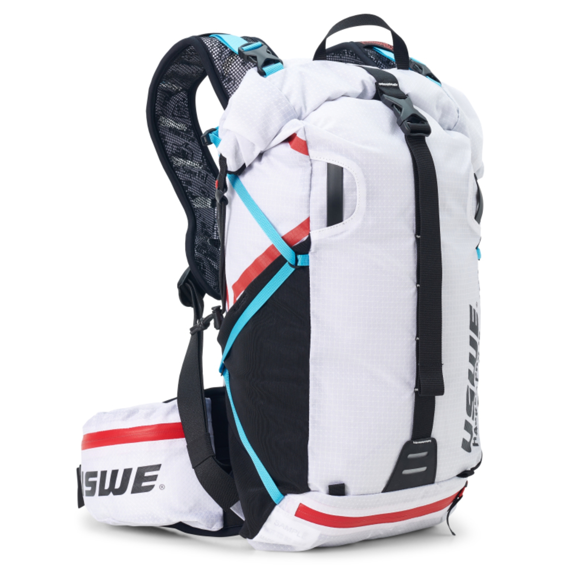 Picture of USWE Hajker Pro Winter Rolltop Daypack 30L - Cool White