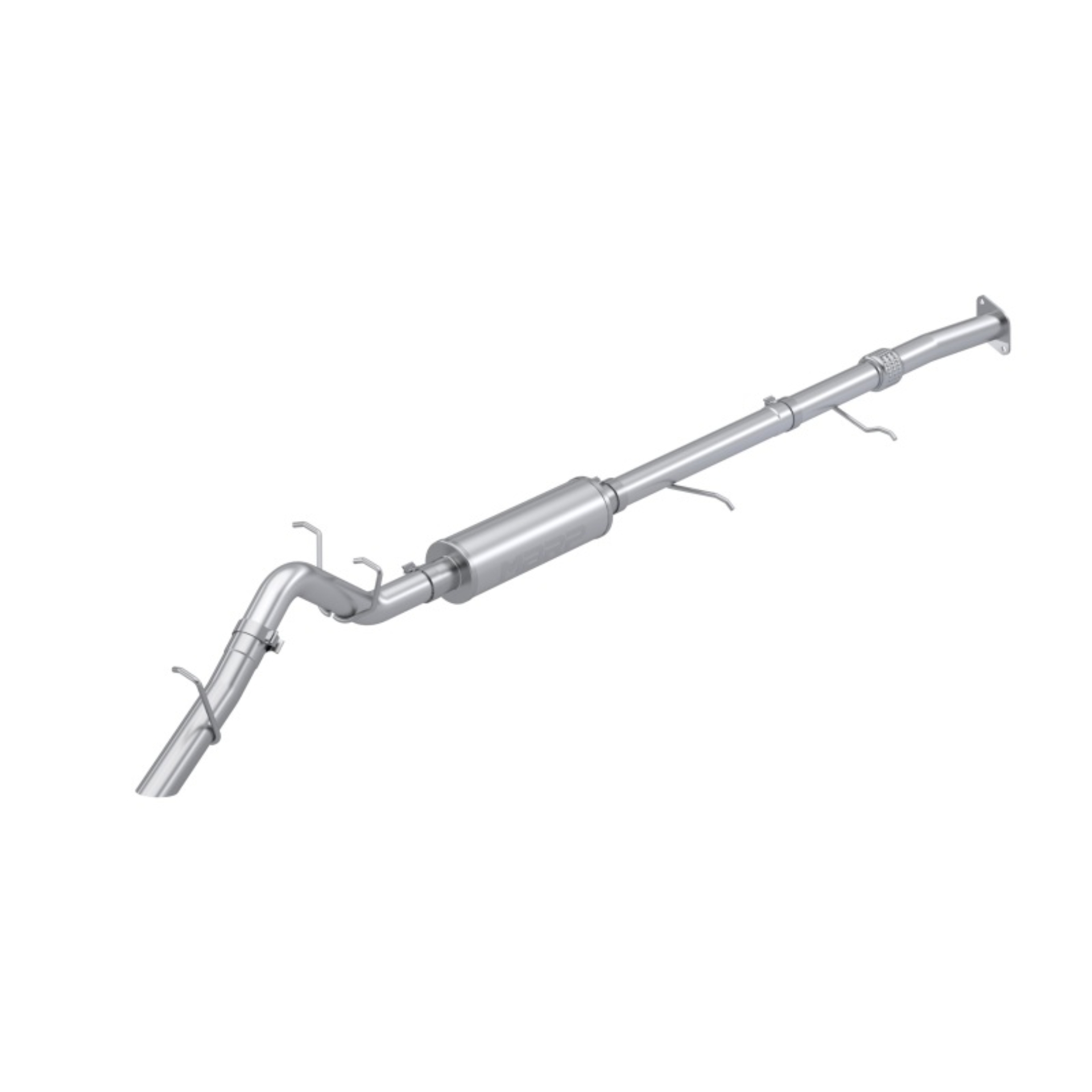 Picture of MBRP 2023 Chevy Colorado/GMC Canyon Stainless Steel 3in Cat-Back, Single High Clearance Rear Exit