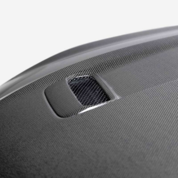 Picture of Anderson Composites 21-23 Ford Mustang Mach 1 Type-SK Double-Sided Carbon Fiber Hood