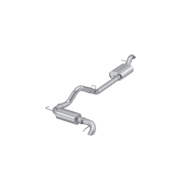 Picture of MBRP 2021-2023 Ford Bronco 2.3L/2.7L Aluminized Steel 3in Cat-Back, Single High Clearance Rear Exit