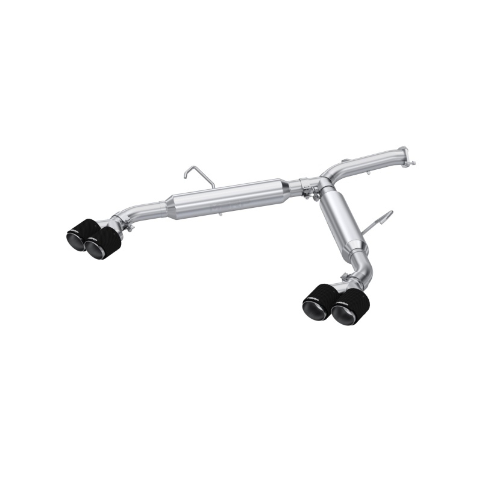 Picture of MBRP 2022-2023 Kia Forte GT 1.6L Turbo2.5in Axle-Back Dual Split Rear w/ Quad Carbon Tips