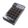Picture of Project Kics 12X1.50 Caliber 24 6H Lug Nut Set (24 pcs) - Black
