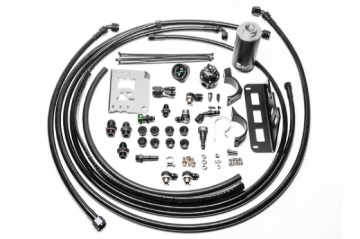 Picture of Radium Engineering 08-15 Cadillac CTS-V Fuel Hanger Plumbing Kit - Stainless Filter