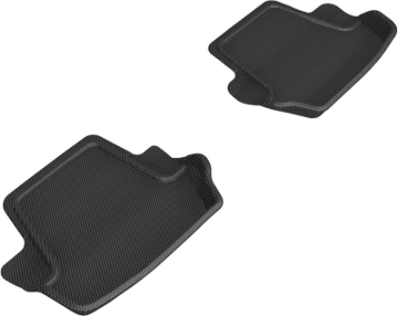 Picture of 3D MAXpider ACE Kagu-Rear-Black Floor Mats - L1PO02121509