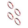 Picture of KC HiLiTES FLEX ERA LED Light Bar Bezel Kit for 10in. Segments - Red