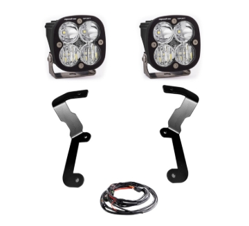 Picture of Baja Designs 19-22 GMC Sierra 1500 Squadron Sport A-Pillar Light Kit