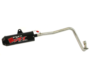 Picture of Big Gun 03-23 Kawasaki KLX 110/KLX 110L Evo M Series Black Out Full System Exhaust