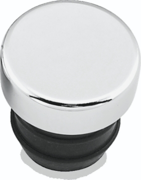 Picture of Bikers Choice Big Twin & XL Chrome Custom Oil Tank Cap 1 3/16 Inch Push In Replaces H-D 62644-84T