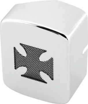 Picture of Bikers Choice 65-84 FL 71-86 FX 84-99 Softail Chrome Maltese Coil Cover Replaces H-D 31606-65TA