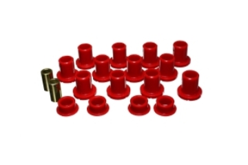 Picture of Energy Suspension Polaris RZR XP 1000 Front Control Arm Bushings - Red