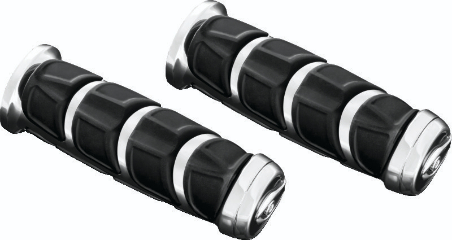 Picture of Kuryakyn Kinetic Grips Universal 1in Chrome