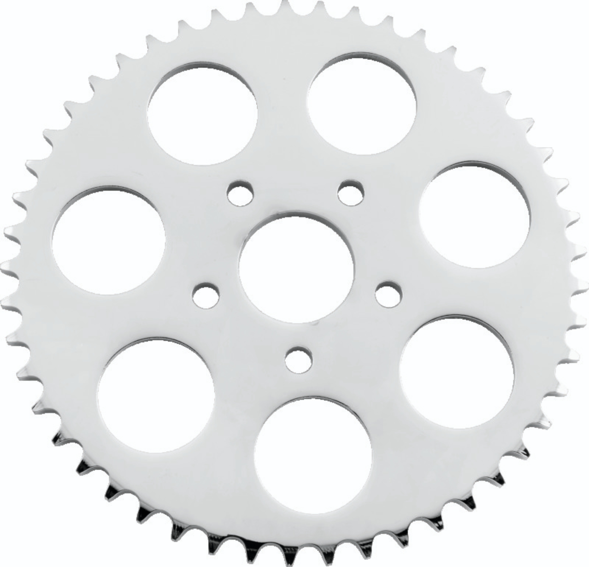 Picture of Twin Power 86-92 XL Chrome Disc Brake Rear Sprocket 49 Tooth Flat