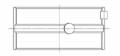 Picture of ACL Austin/MG 4 970-1098-1275cc 1961-78 ACL Race Series Engine Crankshaft Main Bearing Set