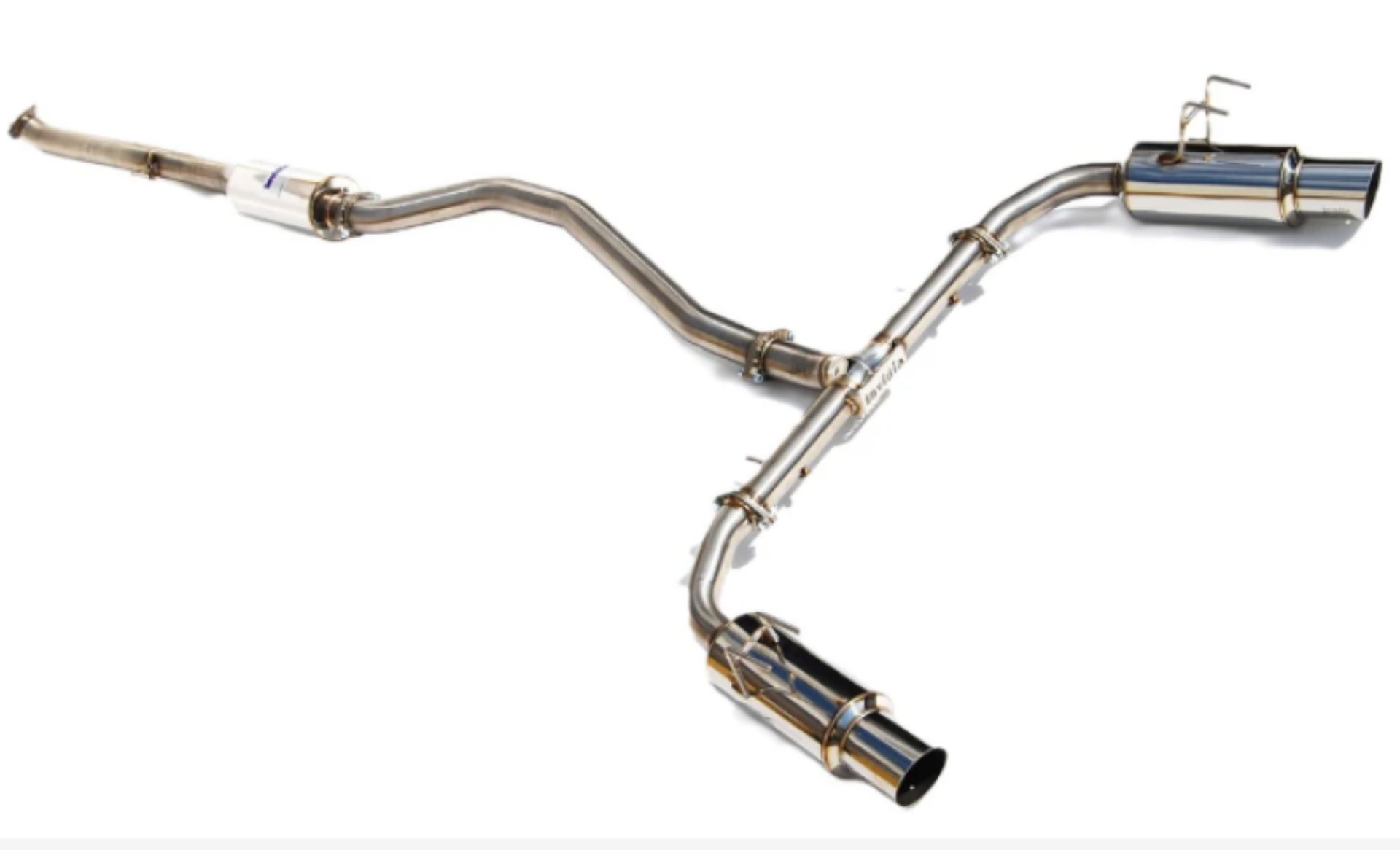 Picture of Invidia 2022+ Honda Civic Si (1.5T) 70mm N1 Cat Back Exhaust - SS Tips