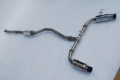 Picture of Invidia 2022+ Honda Civic Si (1.5T) 70mm N1 Cat Back Exhaust - Burnt TI Tips