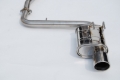 Picture of Invidia 2022+ Honda Civic Sport (2.0N/A) 60mm Q300 Cat Back Exhaust - Rolled SS Tips