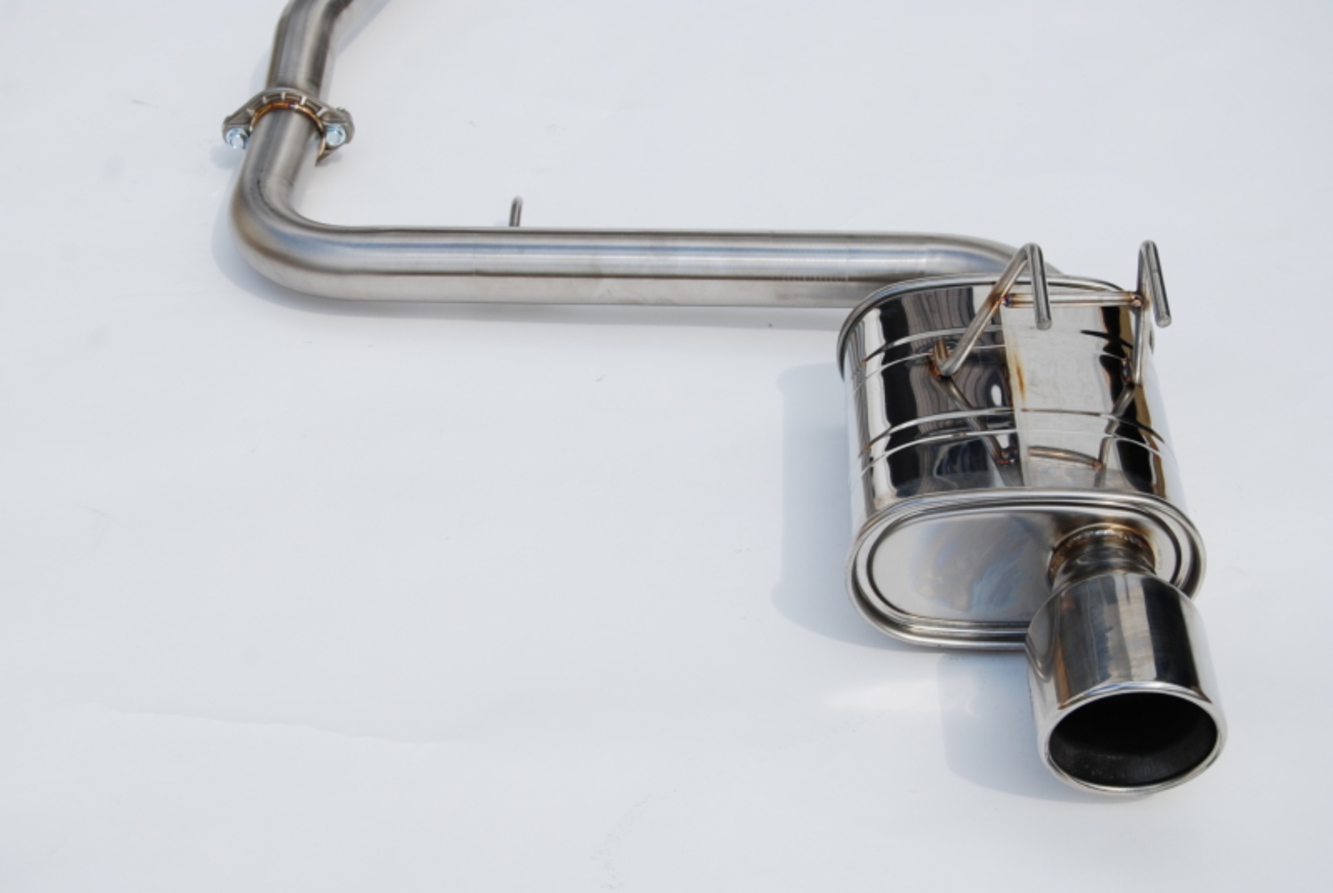 Picture of Invidia 2022+ Honda Civic Sport (2.0N/A) 60mm Q300 Cat Back Exhaust - Rolled SS Tips